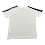Kappa T-Shirt Girocollo tinta unita con Logo Bianco per Bambino 174934 BIANCO KAPPA 