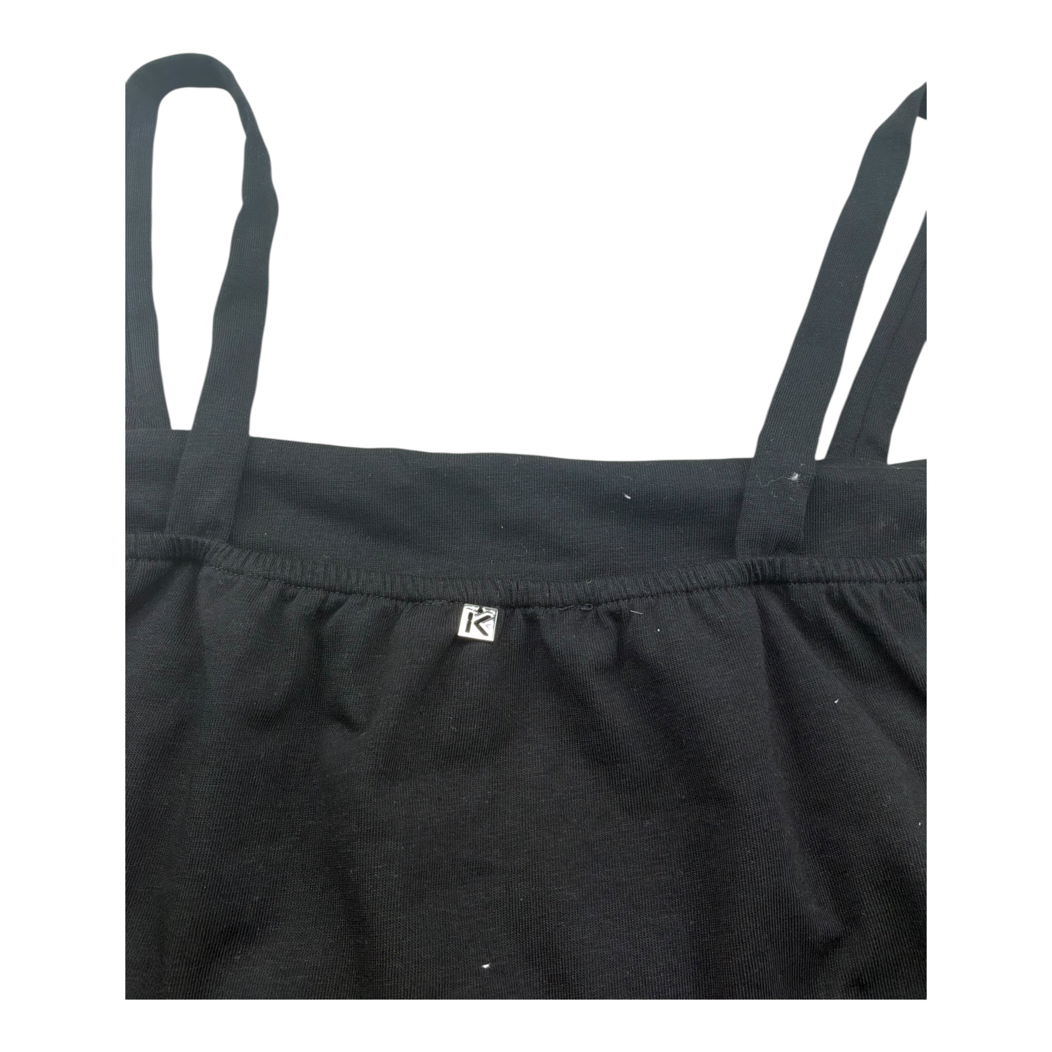 Kocca Top Bretelline Tinta Unita per Bambina SIMBAD NERO Kocca 