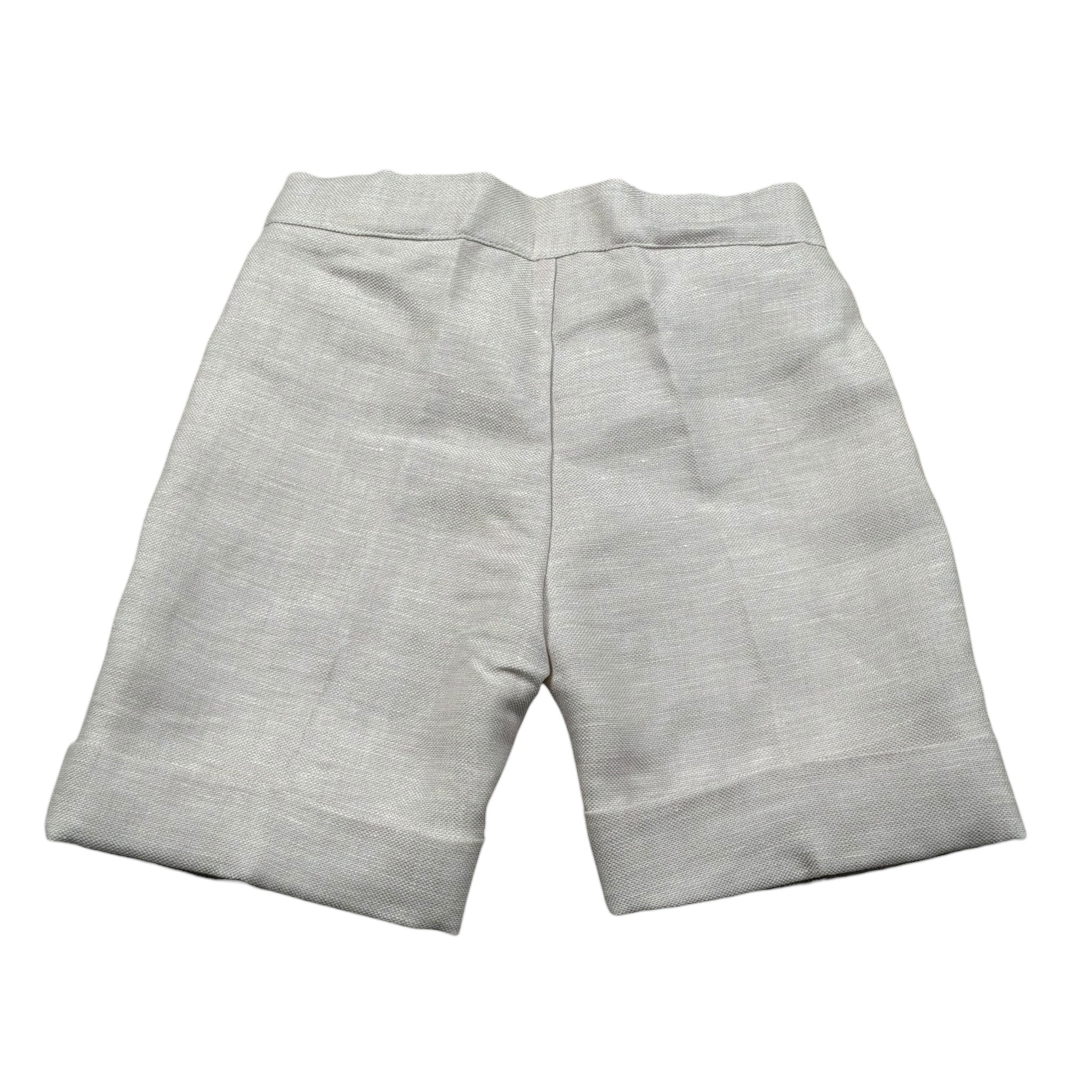 La Stupenderia Bermuda tinta unita con Girovita Regolabile Beige per Neonato CJBR71 BEIGE LA STUPENDERIA 