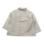 La Stupenderia Camicia tinta unita con Collo Coreano Beige per Bambino TCCM73J BEIGE LA STUPENDERIA 