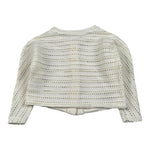 Lalalu' Cardigan In Maglia Traforato Panna per Bambina MGL70MB PANNA LALALU' 