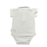 Laranjinha Body Mezza Manica Tinta Unita per Neonato 92951V5809M61 BIANCO LARANJINHA 