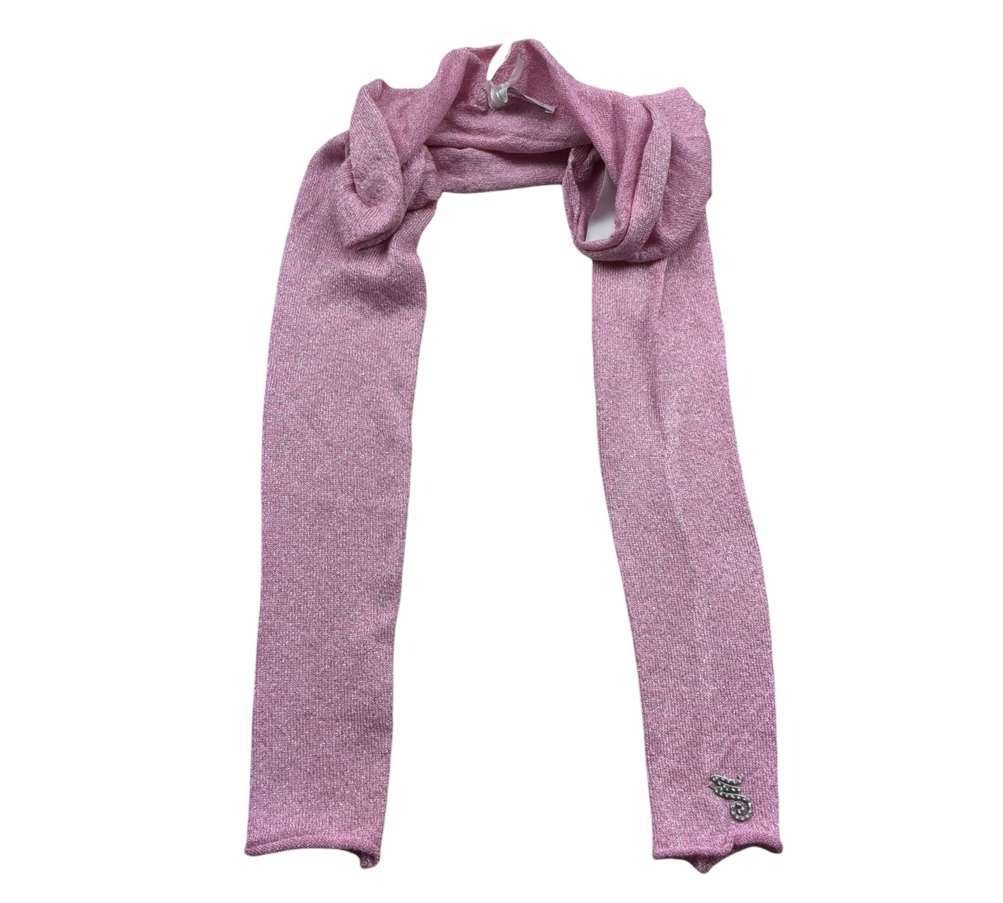 Monnalisa Coprispalle Tinta Unita Glitteraro per Bambina 771801 ROSA MONNALISA 