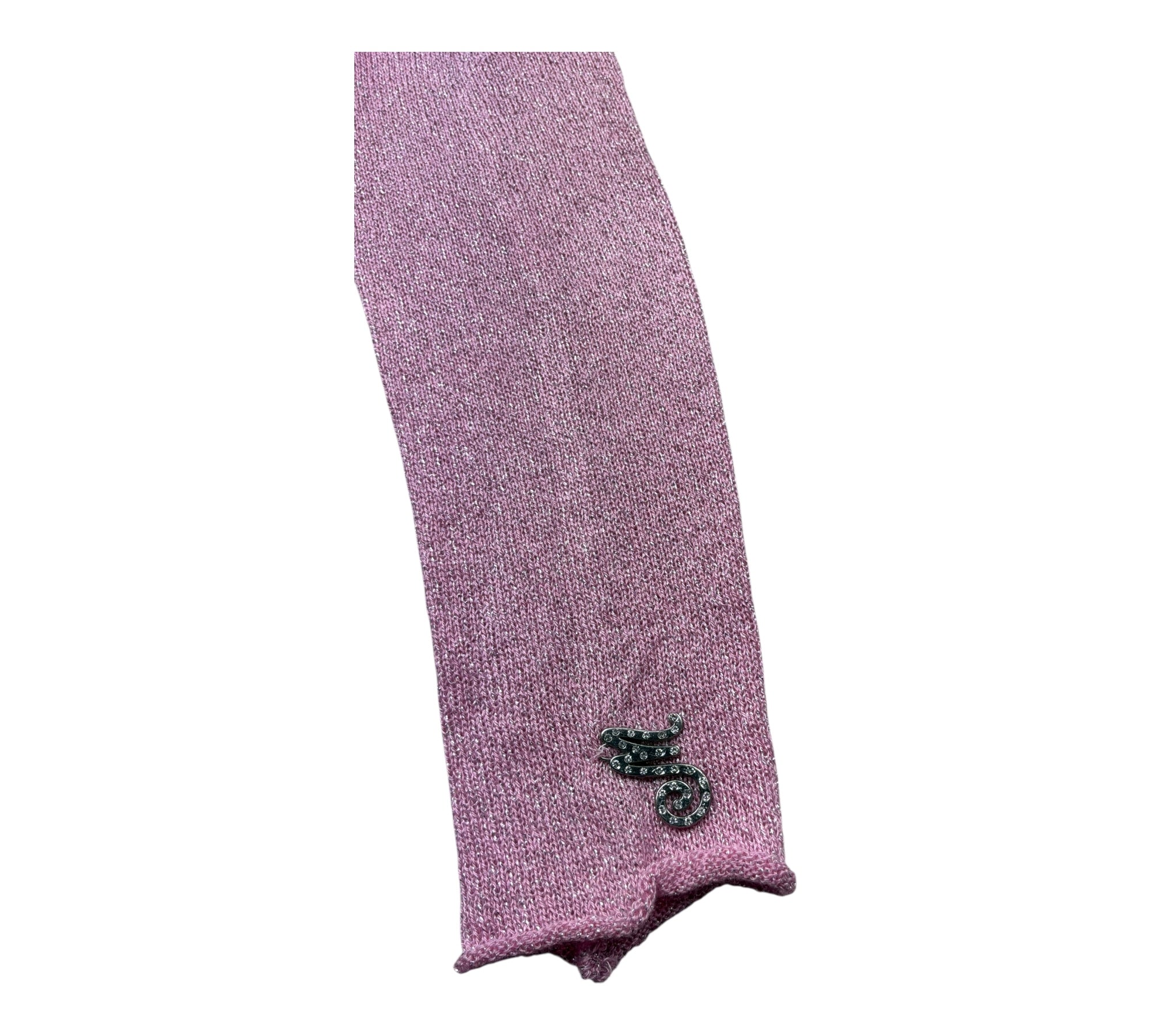 Monnalisa Coprispalle Tinta Unita Glitteraro per Bambina 771801 ROSA MONNALISA 