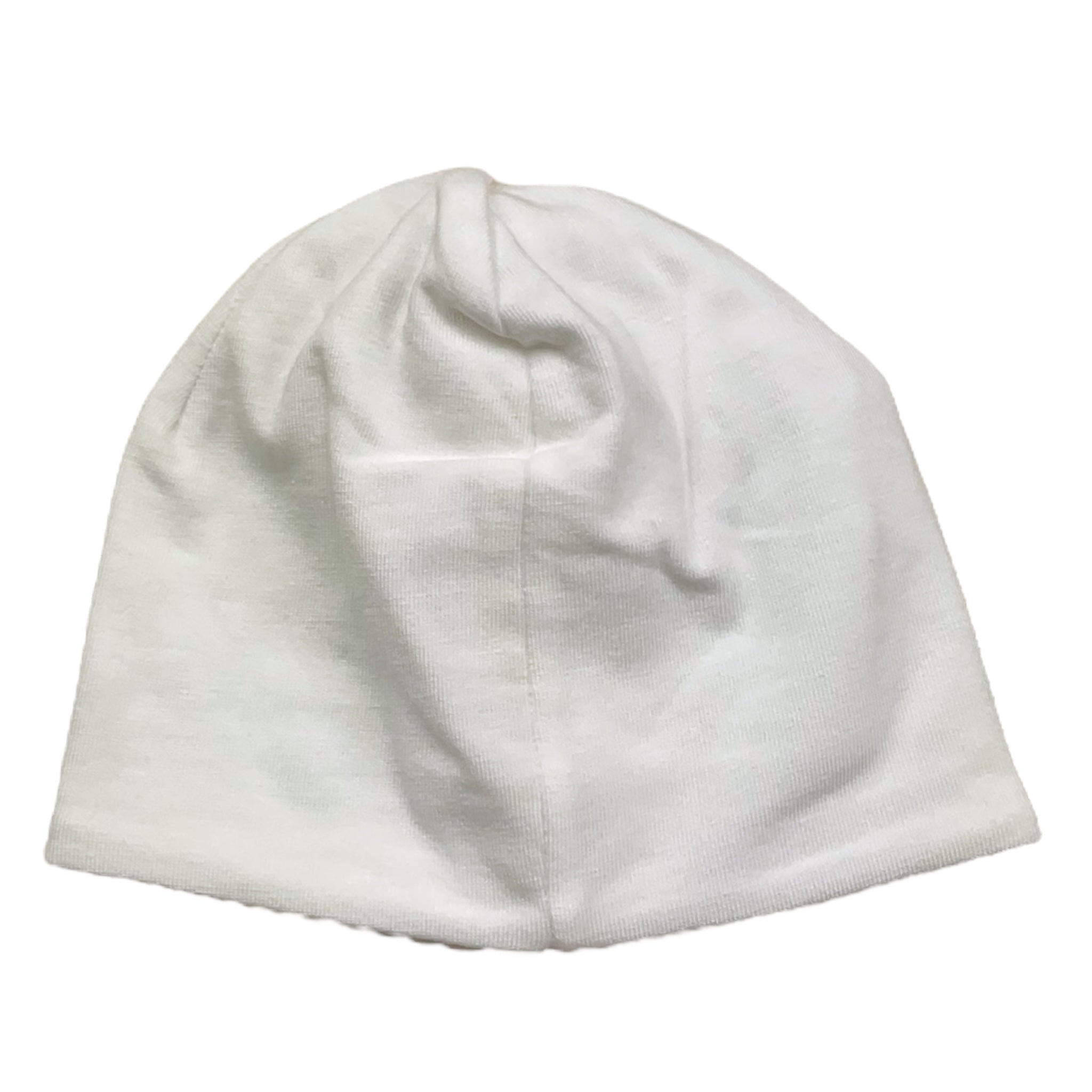Le Bebe' Cappello Tinta Unita con Stampa per Neonata LBB4899 BIANCO LE BEBE' 