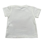 Le Bebe T-Shirt Girocollo Tinta Unita con Stampa per Neonato LBB5012 PANNA LE BEBE 