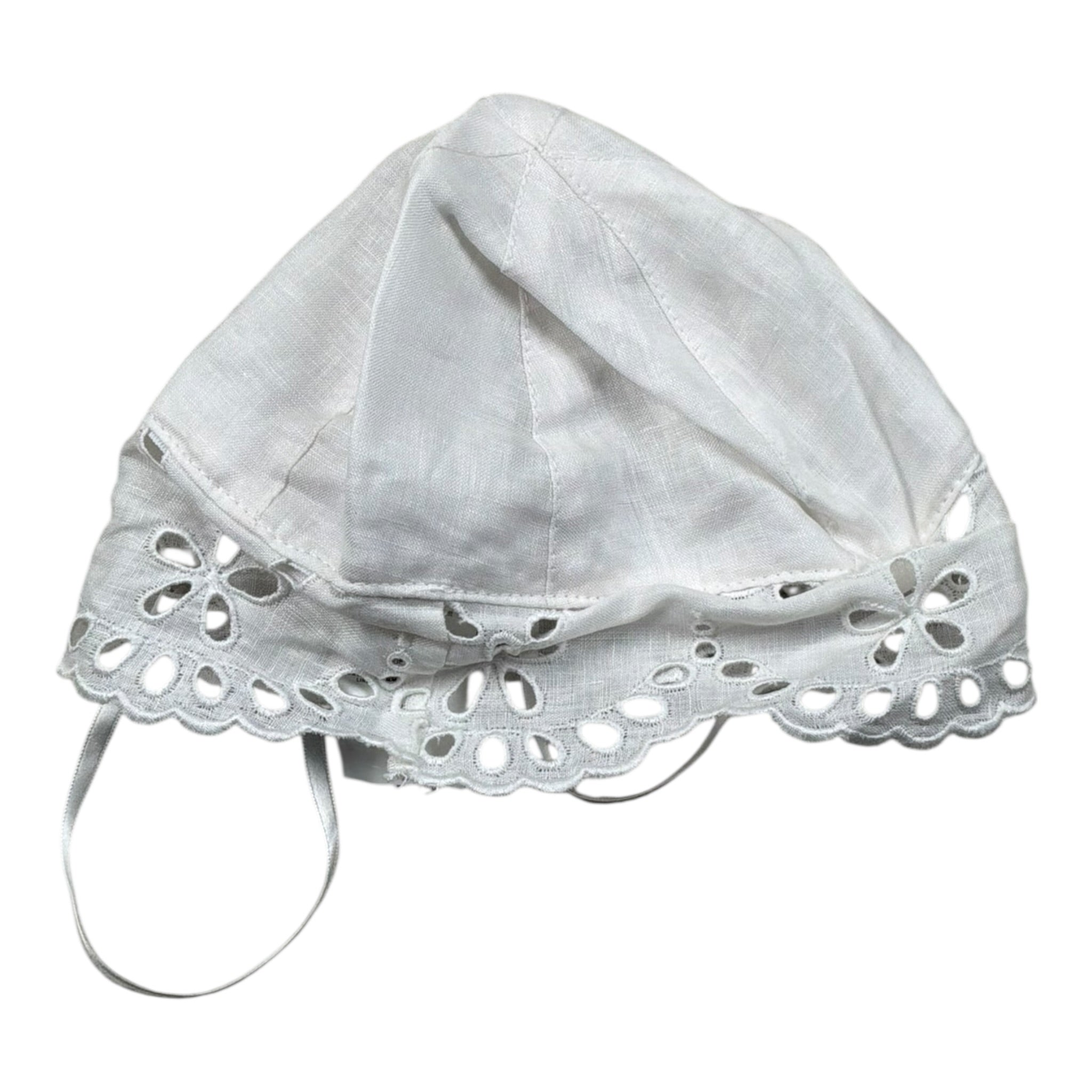 Le Bebe Cappello Tinta Unita  per Neonata LBG4759 BIANCO LE BEBE 