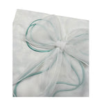 Le Bebe Coperta Tinta Unita con Fantasia Fiocchi per Neonata LBG5615X BIANCO LE BEBE 