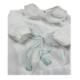 Le Bebe Tutina Manica Lunga Tinta Unita per Neonata LBG5617 BIANCO LE BEBE 
