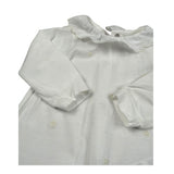 Le Bebe Tutina Manica Lunga Tinta Unita per Neonata LBG5761 BIANCO LE BEBE 