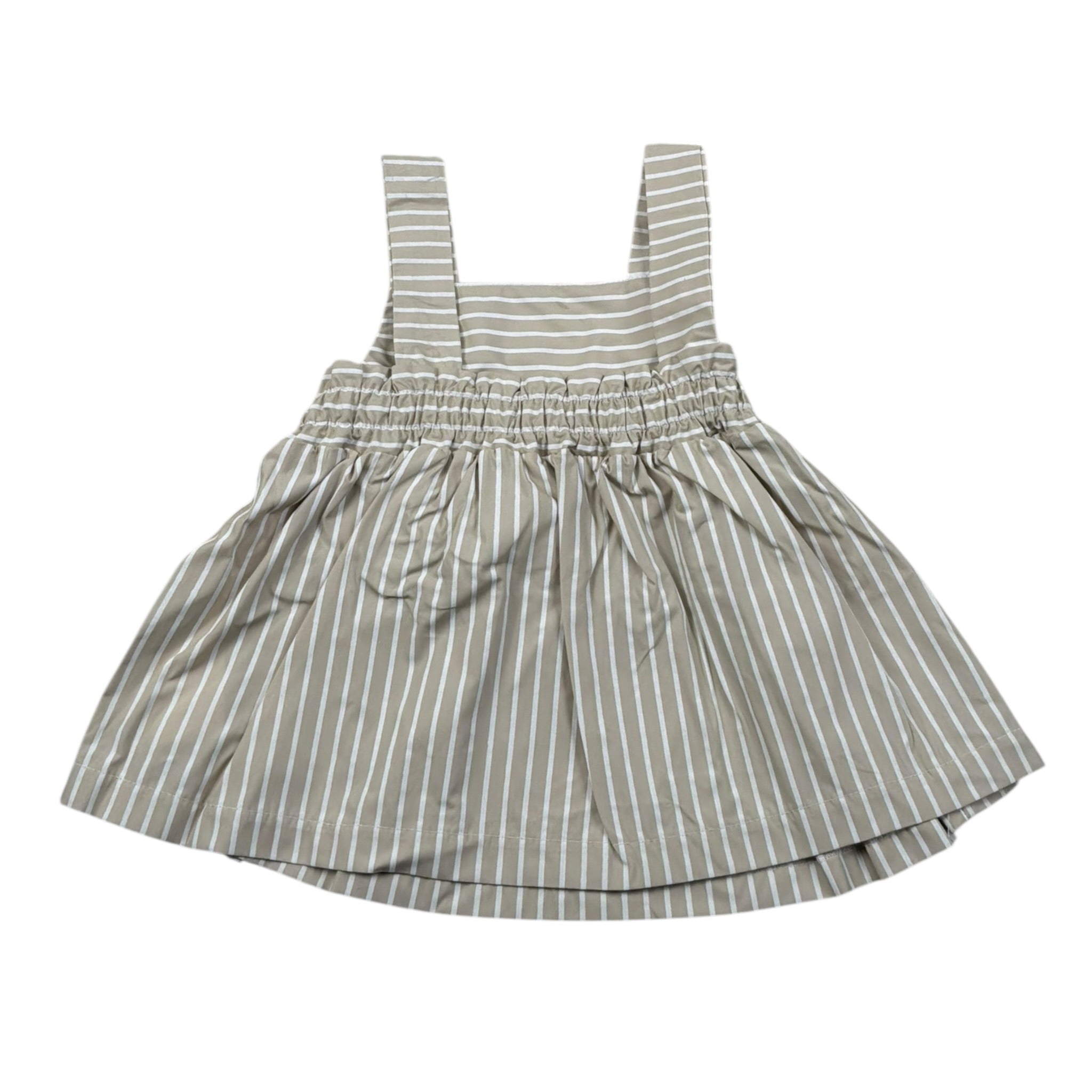 Le Bebe Top Giromanica Tinta Unita Fantasia A Righe per Neonata LBG5820 BEIGE LE BEBE 