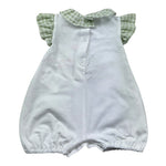 Le Bebe Pagliaccetto Mezza Manica Tinta Unita per Neonata LBG6232 BIANCO LE BEBE 
