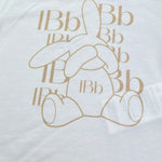 Le Bebe' T-Shirt Girocollo Tinta Unita con Stampa per Neonato LBB5418 BIANCO LE BEBE' 