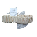 Le Bebe' Fascia Tinta Unita con Fiocco per Neonata LBG6409 BEIGE LE BEBE' 