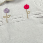 Le Coconne Completo 2 Pezzi Maglia-Coulotte per Neonata LCN2471 BIANCO LE COCONNE 