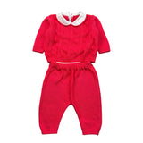 Le Coconne Completo 2 Pezzi Maglia-Pantalone  per Neonata LCN2594F CORALLO LE COCONNE 