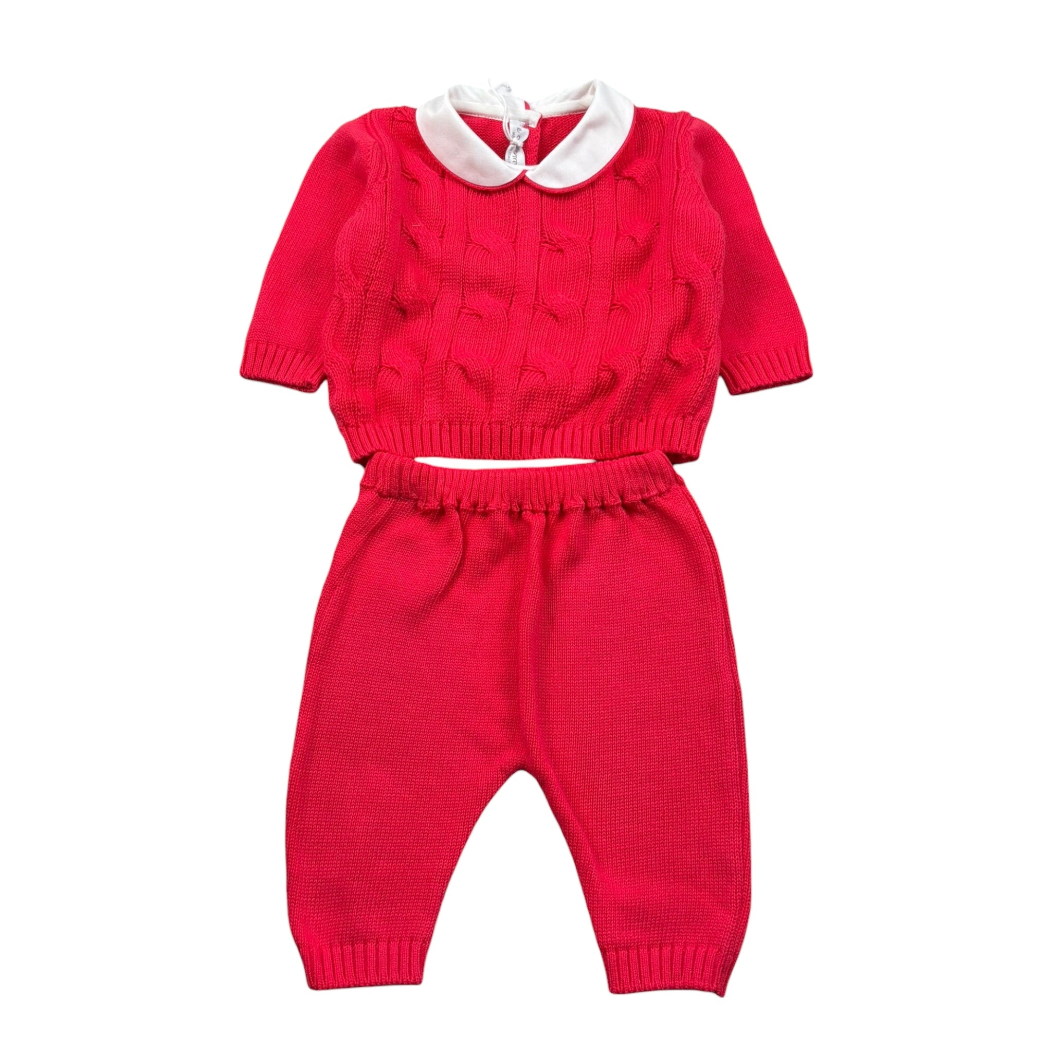 Le Coconne Completo 2 Pezzi Maglia-Pantalone  per Neonata LCN2594F CORALLO LE COCONNE 
