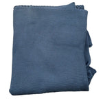Le Coconne Coperta Tinta Unita con Fiocco per Neonata LCNNNN AZZURRO LE COCONNE 