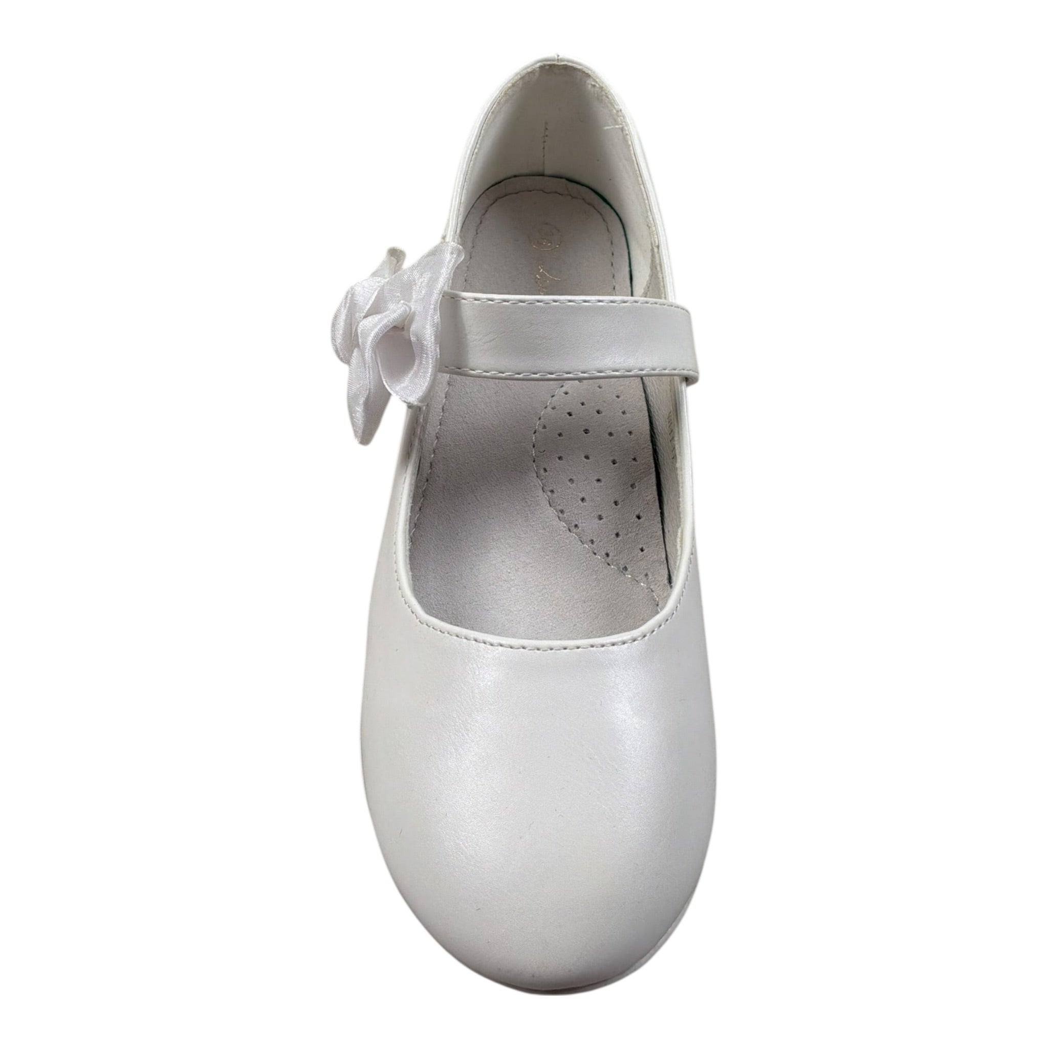 Les Gamins Ballerina Tinta Unita con Fiocco per Bambina 9073 BIANCO LES GAMINS 