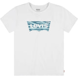 Levi'S T-Shirt Girocollo tinta unita con Stampa Bianco per Bambino 4EJ137 BIANCO LEVI'S 