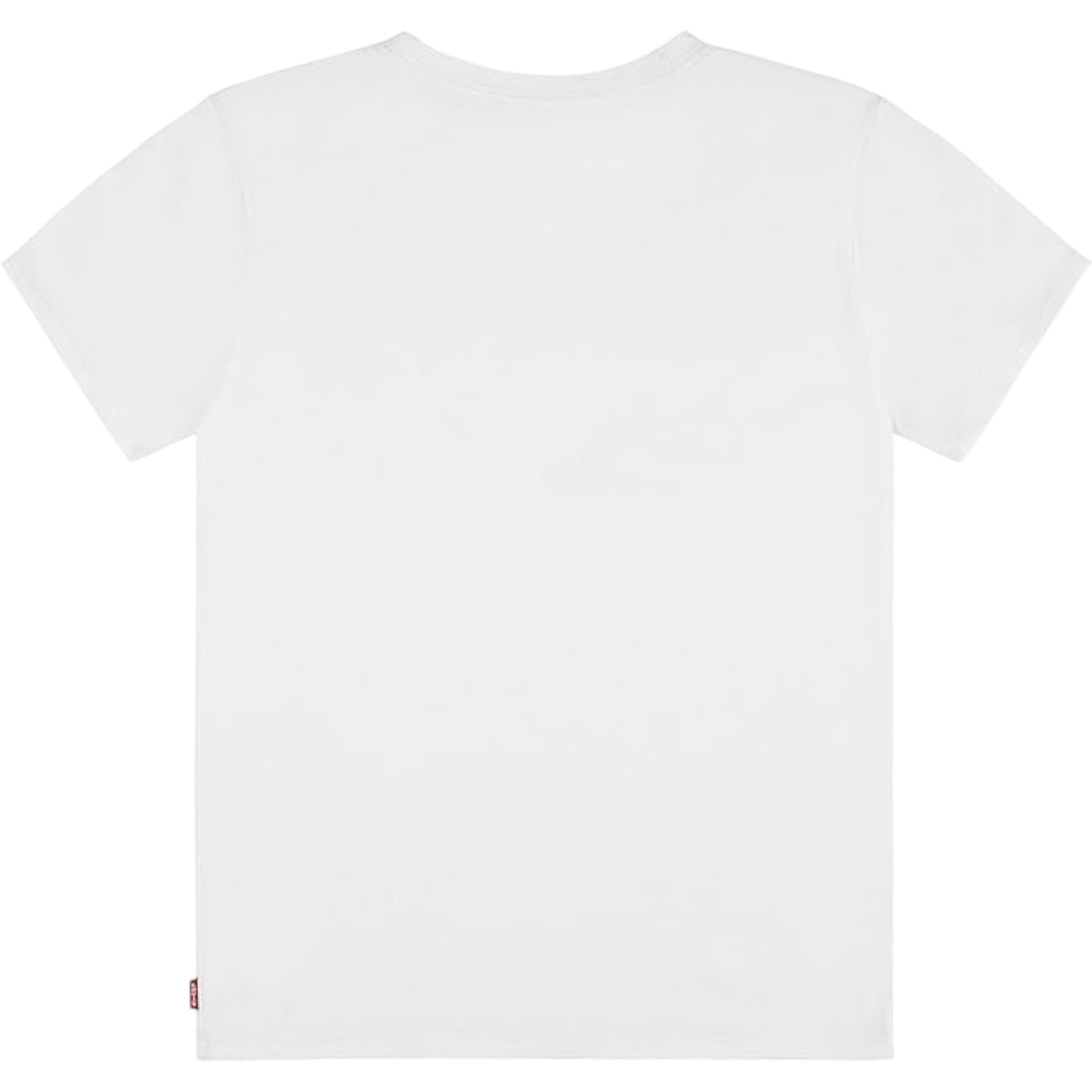 Levi'S T-Shirt Girocollo tinta unita con Stampa Bianco per Bambino 4EJ137 BIANCO LEVI'S 
