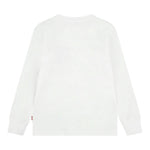 Levi'S Shirt Tinta Unita con Stampa per Neonato 6E8646X BIANCO LEVI'S 