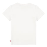 Levi'S T-Shirt Girocollo Tinta Unita con Logo per Bambino 9EA100 BIANCO LEVI'S 