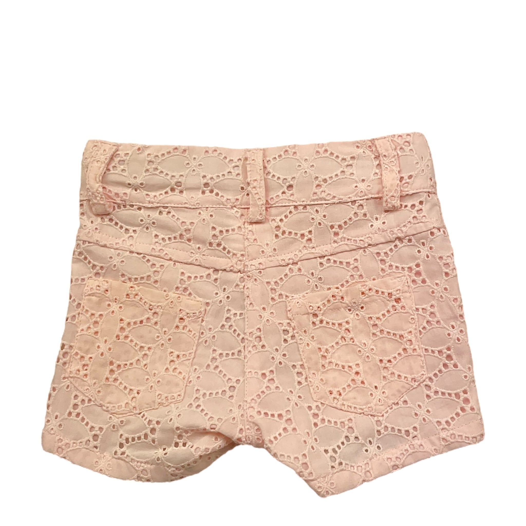 Little Bear Short Tinta Unita Traforato per Neonata 8205 ROSA LITTLE BEAR 