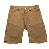 Little Bear Bermuda Tinta Unita con Girovita Regolabile per Bambino 8229 MARRONE LITTLE BEAR 