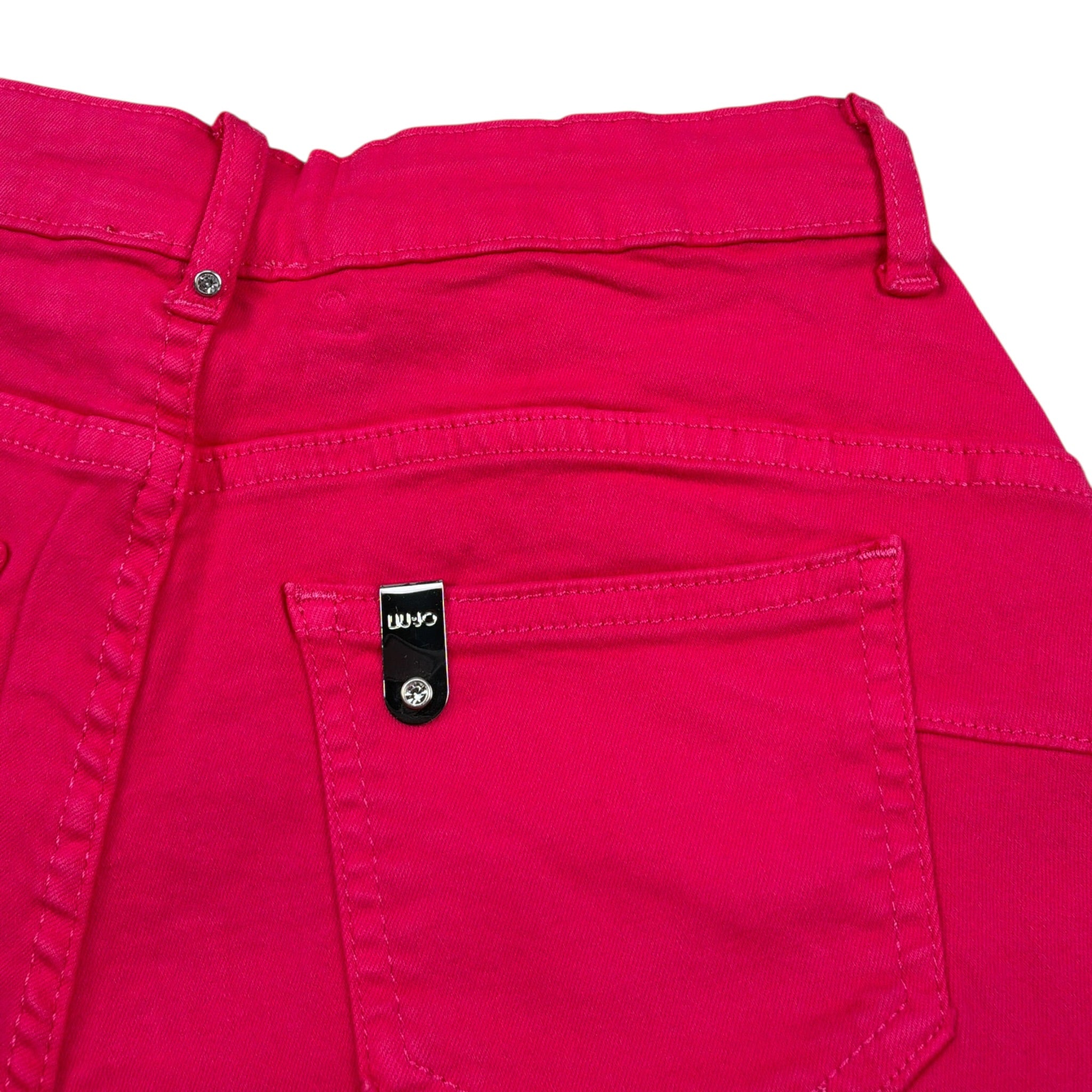 Liu Jo Short tinta unita con Girovita Regolabile Fuxia per Bambina GA4034 FUXIA LIU JO 