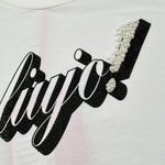 Liu Jo T-Shirt Girocollo tinta unita con Brillantini Bianco per Bambina GA50188 BIANCO LIU JO 