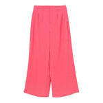 Liu Jo Pantalone Tinta Unita Moodello A Palazzo per Bambina GA5032 SALMONE LIU JO 