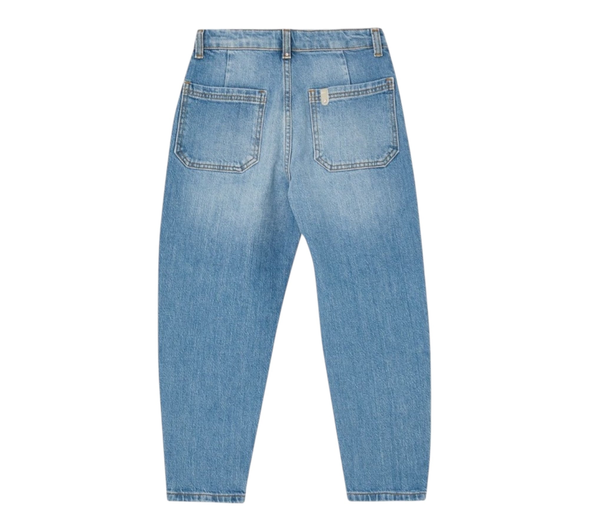 Liu Jo Jeans Tinta Unita con Applicazioni Brillantini per Bambina GA5110XX AZZURRO LIU JO 