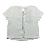 t-shirt girocollo tinta unita GA5151X BIANCO LIU JO 