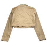 Liu Jo Giubbino tinta unita con Zip Beige per Bambina GA5194X BEIGE LIU JO 
