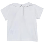 Liu Jo T-Shirt Girocollo Tinta Unita con Stampe per Neonata HA5045X BIANCO LIU JO 