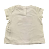 Liu Jo T-Shirt Girocollo Tinta Unita con Stampa per Neonata HA5062 BIANCO LIU JO 
