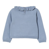Liu Jo Maglia tinta unita con Ricami Azzurro per Neonata HF5071 AZZURRO LIU JO 