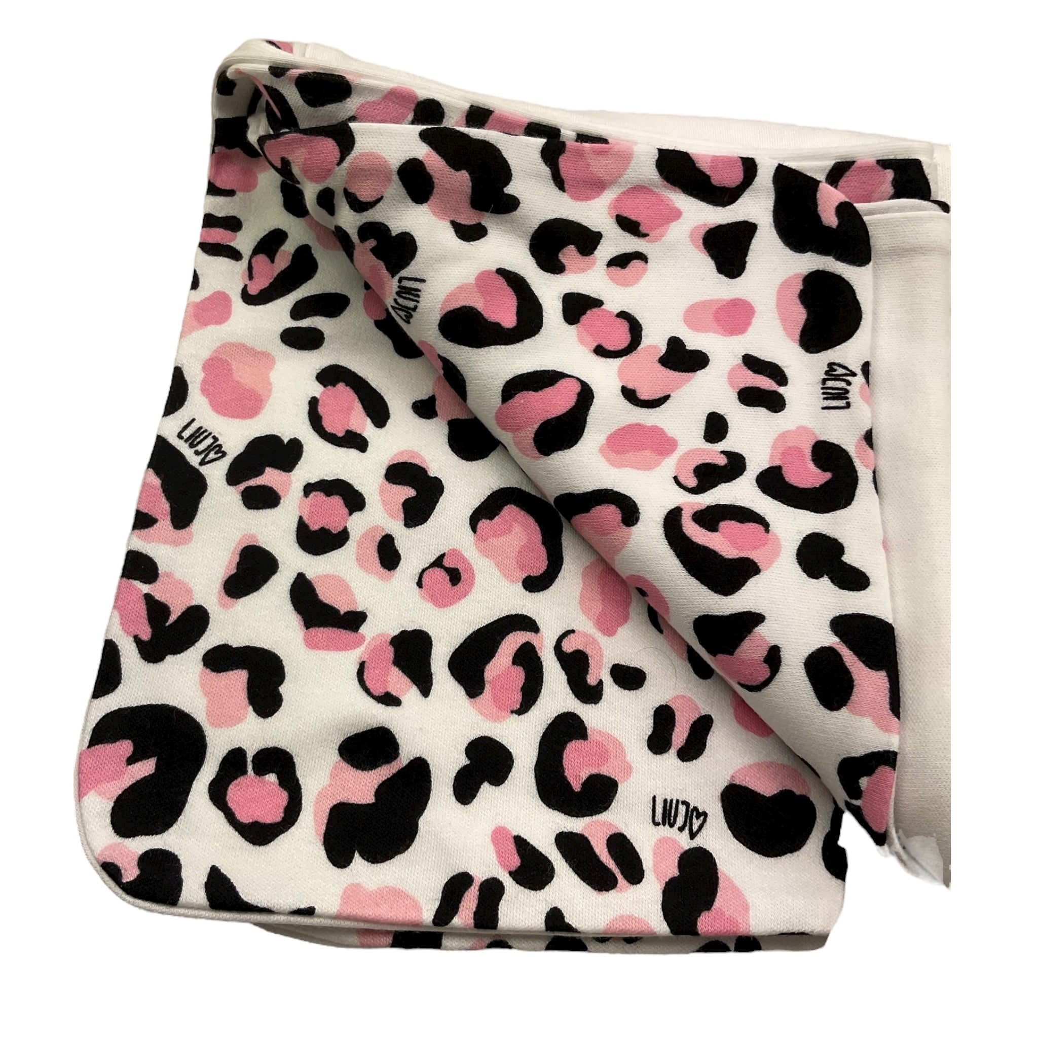 Liu Jo Coperta Tinta Unita con Stampa Fantasia Maculata per Neonata KA2132 BIANCO LIU JO 
