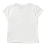 Liu Jo T-Shirt Girocollo Tinta Unita con Stampa per Bambina KA4096J PANNA LIU JO 