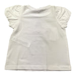 Liu Jo T-Shirt Girocollo Tinta Unita con Stampa per Neonata KA5008N BIANCO LIU JO 