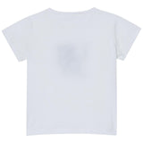 Liu Jo T-Shirts Girocollo Tinta Unita con Stampa per Neonata KA5039J5N BIANCO LIU JO 