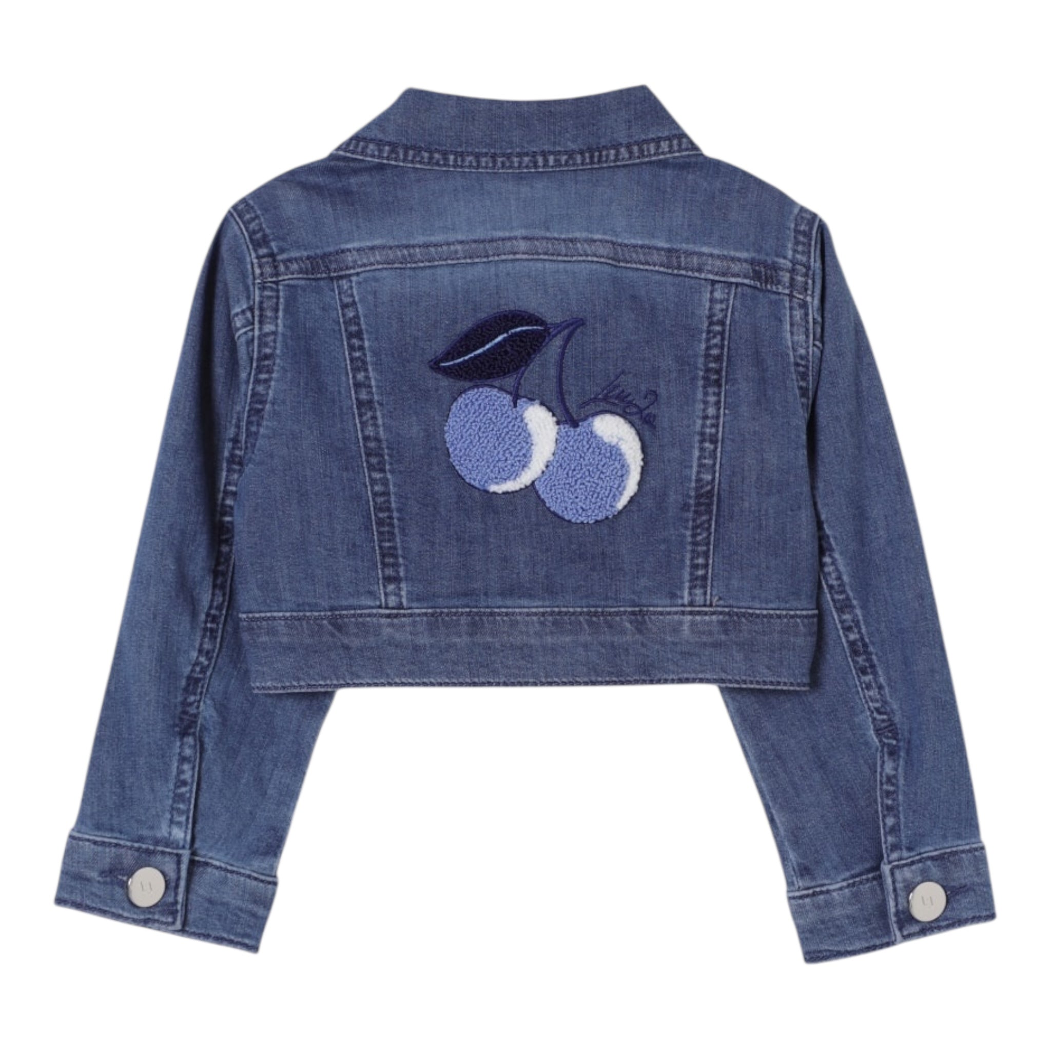 Liu Jo Giubbino In Denim Tinta Unita per Neonata KA5044 BLU LIU JO 