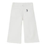 Liu Jo Jeans Tinta Unita Modello Palazzo per Neonata KA5047N BIANCO LIU JO 