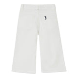 Liu Jo Jeans Tinta Unita Modello Palazzo per Neonata KA5047N BIANCO LIU JO 