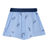 Liu Jo Short Tinta Unita con Fantasia A Righe per Neonata KA5051N AZZURRO LIU JO 