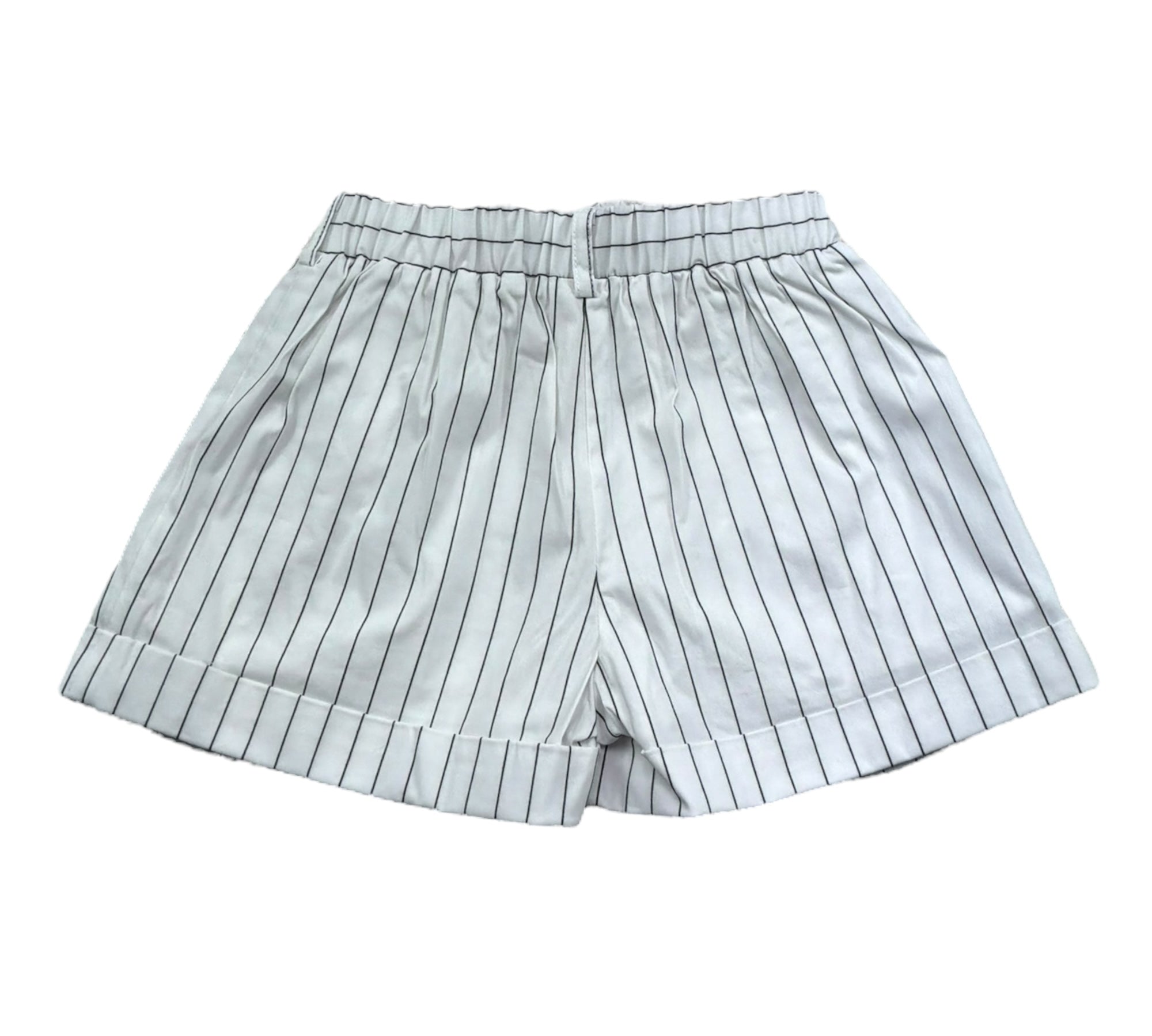 Liu Jo Short Tinta Unita con Elastico In Vita per Bambina KA5058 BIANCO LIU JO 