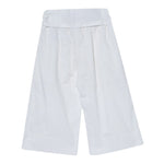 Liu Jo Pantalone Tinta Unita Modello Palazzo per Bambina KA5063 BIANCO LIU JO 