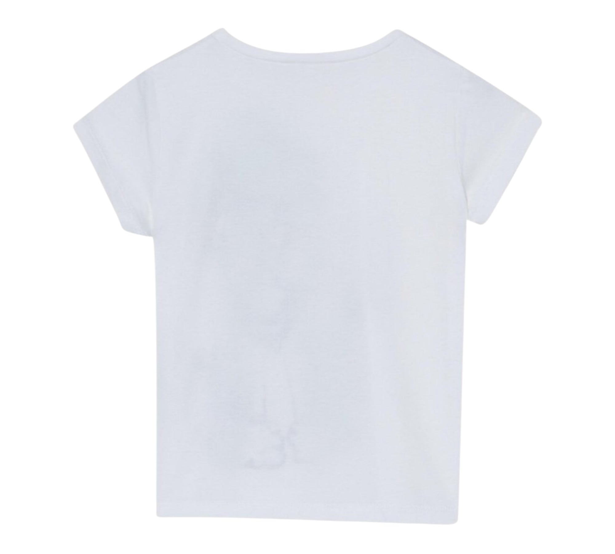 Liu Jo T-Shirt Girocollo Tinta Unita con Stampe per Neonata KA5082 BIANCO LIU JO 