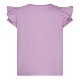 Liu Jo T-Shirt tinta unita con Brillantini Lilla per Bambina KA5092XXXX LILLA LIU JO 